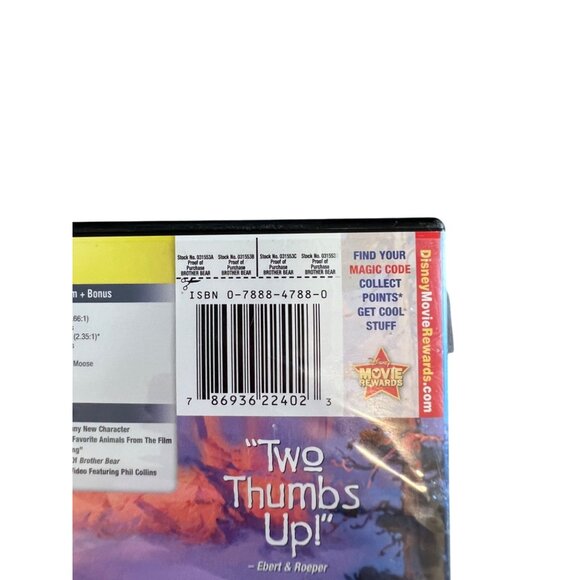 Brother Bear 2-Disc Special Edition DVD 2004 Animated Movie Disney Pre-Owned - Picture 4 of 5